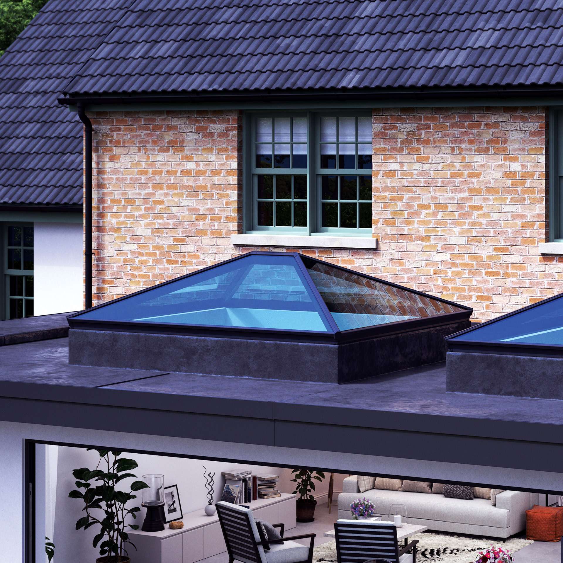 roof lanterns from Korniche Aluminium Systems