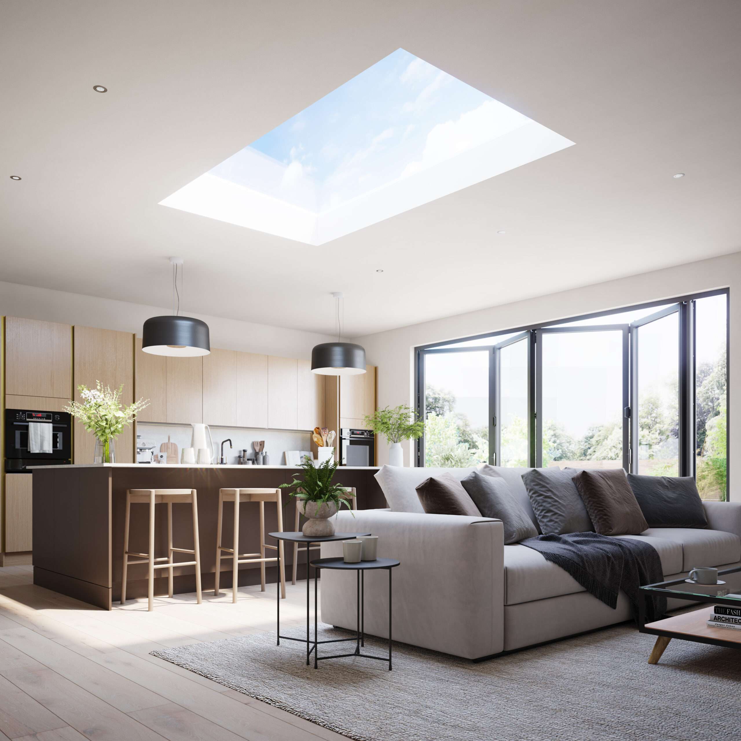 Korniche Flat Glass Interior View Korniche Flat Glass Interior View