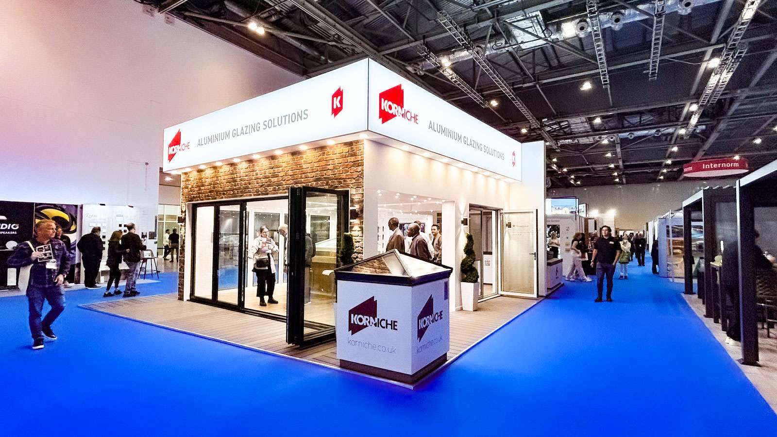 Wide Angle View - Korniche Stand (G101) - Homebuilding & Renovating Show London