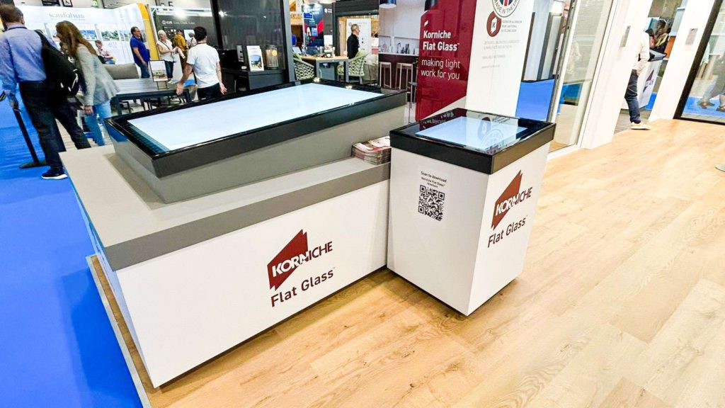 Homebuilding & Renovating Show New Korniche Flat Glass Homebuilding & Renovating Show New Korniche Flat Glass