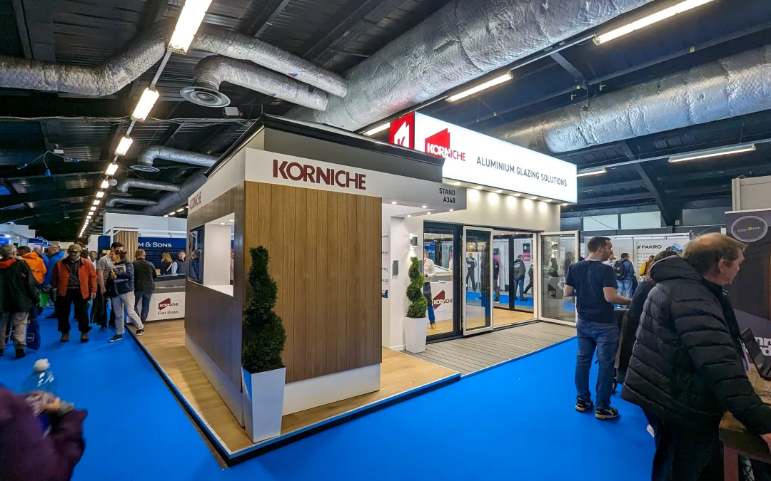 A busy day at the Korniche Stand A348 at the Homebuilding & Renovating Show 2023