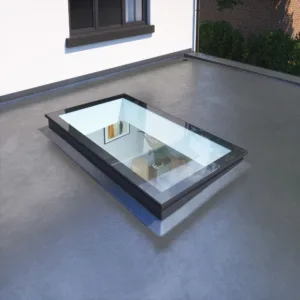 Secure Korniche FlatLite Rooflight: PAS24 Rated Exterior
